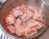 圧力鍋で作る豚軟骨と根菜の煮物作り方3写真