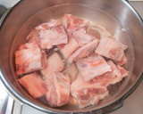 圧力鍋で作る豚軟骨と根菜の煮物作り方3写真