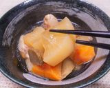 圧力鍋で作る豚軟骨と根菜の煮物作り方12写真