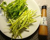 セリのウニ風味パスタ作り方1写真