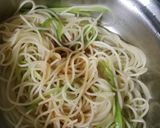 セリのウニ風味パスタ作り方5写真