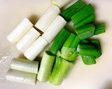 トロトロねぎと鶏手羽元の豆乳スープ煮込み作り方1写真