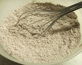ココア生地アップルリースパンケーキ作り方4写真