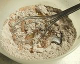 ココア生地アップルリースパンケーキ作り方5写真