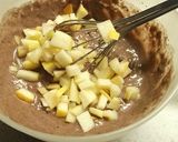 ココア生地アップルリースパンケーキ作り方6写真