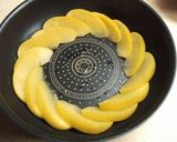 ココア生地アップルリースパンケーキ作り方8写真