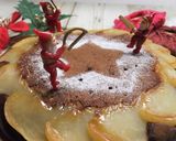 ココア生地アップルリースパンケーキ作り方14写真