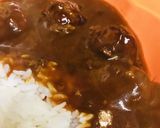 レトルト●ミートボールカレー作り方1写真