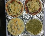 餃子の皮でミニピザ風作り方2写真