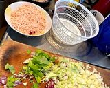簡単鶏団子とペンネのご馳走クリームパスタ作り方1写真