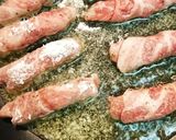 巻き巻き酢豚作り方4写真