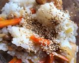 納豆と鶏の南蛮漬けのご飯作り方3写真