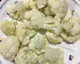 カリフラワーのホワイトサラダ作り方1写真