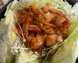 鶏キムチの蒸し煮作り方7写真