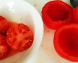 トマトの肉詰め作り方5写真