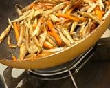 金平ごぼう　すき焼きのタレで超簡単作り方4写真