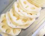 鶏ももをサンドした蓮根フライ作り方3写真