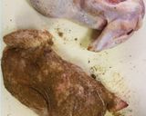 鳥の半身カラーラ カレー味 ハーブ塩味作り方3写真