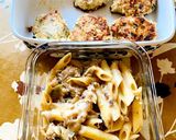 簡単鶏団子とペンネのご馳走クリームパスタ作り方6写真