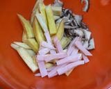 さつま芋と椎茸・ごまマヨサラダ♪作り方4写真