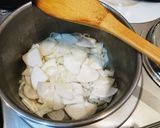 鰆ソテーの蕪クリームソース。作り方2写真