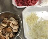 ヨーグルト入りビーフストロガノフ作り方1写真