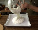 クリスマスケーキに白いブッシュドノエル作り方18写真