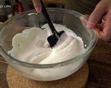 クリスマスケーキに白いブッシュドノエル作り方15写真