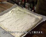 クリスマスケーキに白いブッシュドノエル作り方43写真