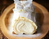 クリスマスケーキに白いブッシュドノエル作り方64写真