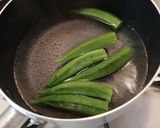 【作り置き】オクラの白だし和え作り方1写真