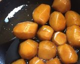 出汁を使わずとも里芋煮っころがし作り方10写真