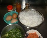 甦る★冷凍ご飯のパラパラ鮭チャーハン作り方3写真