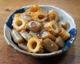 竹輪とこんにゃく甘辛炒め作り方6写真