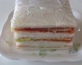 ＊うす焼き卵とレタスのサンドイッチ＊作り方6写真