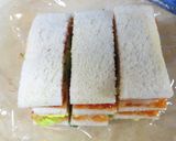 ＊うす焼き卵とレタスのサンドイッチ＊作り方7写真