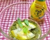 味付めかぶにレモン作り方4写真
