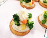 マッシュポテトツリー☆簡単クリスマス作り方7写真
