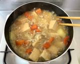 そぼろ入り＊やわらか野菜と厚揚げの煮物＊作り方16写真