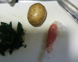 簡単！じゃがたらほうれん草マヨ焼き作り方1写真
