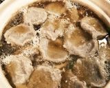 そばがき団子の鍋作り方5写真