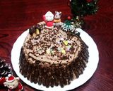 工程4つ！簡単単純！切り株ケーキ作り方14写真