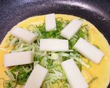 餅入りネギお好み焼き★作り方3写真