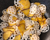 簡単♪さつま芋と蓮根の金平【常備菜】作り方3写真