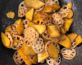 簡単♪さつま芋と蓮根の金平【常備菜】作り方4写真