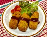 〈鶏肉のクリームコロッケ〉作り方10写真