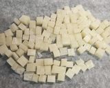 切り餅で揚げあられコンソメポタージュ味☆作り方1写真