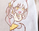 誕生日ケーキ、プリキュア、キャラチョコ作り方4写真
