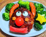 クリスマスレシピ✿トナカイハンバーグ作り方9写真