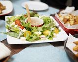リースサラダ アンチョビドレッシング添え作り方3写真